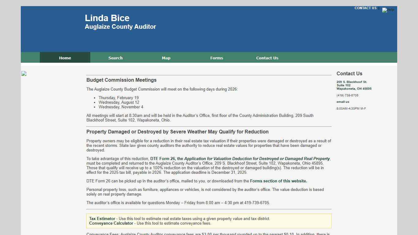 Auglaize County Auditor